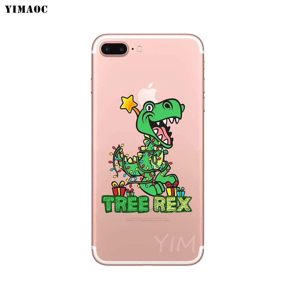 YIMAOC Santa Claus Christmas happy holidays Soft TPU Silicone Case for Apple iPhone 8 7 6 6S Plus X 5 5S SE XS Max XR |