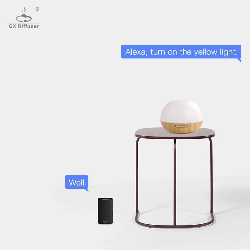 GX.Diffuser Smart WIFI ультразвуковой увлажнитель 300 мл ароматерапия диффузор Alexa