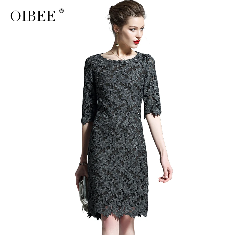 

OIBEE2019 summer bride toast clothing dress sexy perspective mesh dress long sleeve