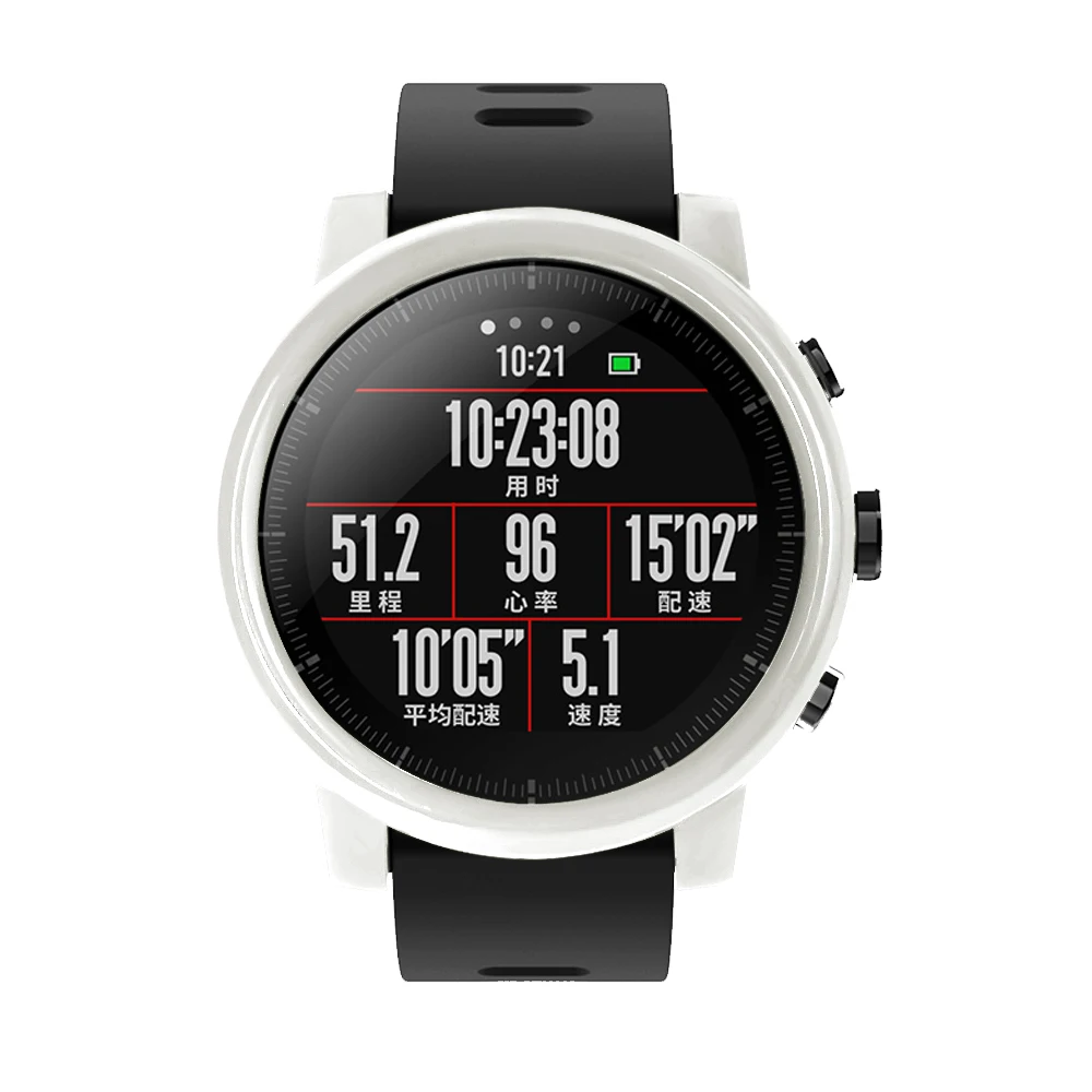 Для Xiaomi amazfit 2 stratos чехол для часов защитная оболочка для Huami Amazfit Stratos 2/2 S полная Рамка ПК защитный чехол
