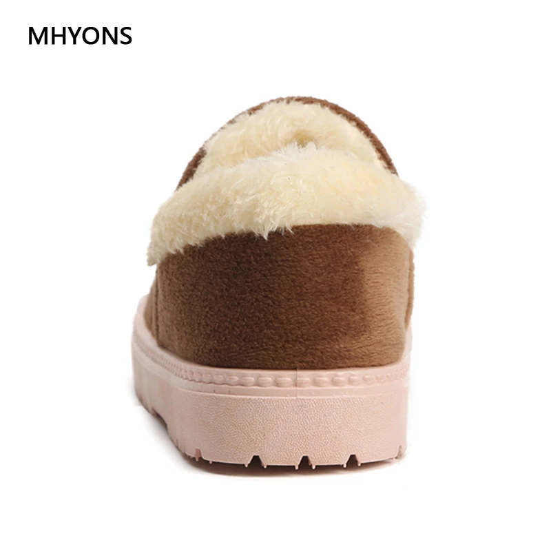 MHYONS/Новые Детские Хлопок обувь Дети домашняя осень-зима толстые теплые