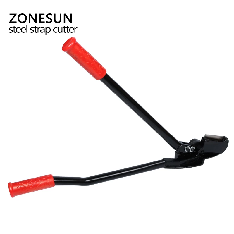 ZONESUN длинные руки H400 Ножницы по металлу Сталь режущий инструмент Железный ремень ножничный Вольфрам карбида Сталь группа режущий инструмент