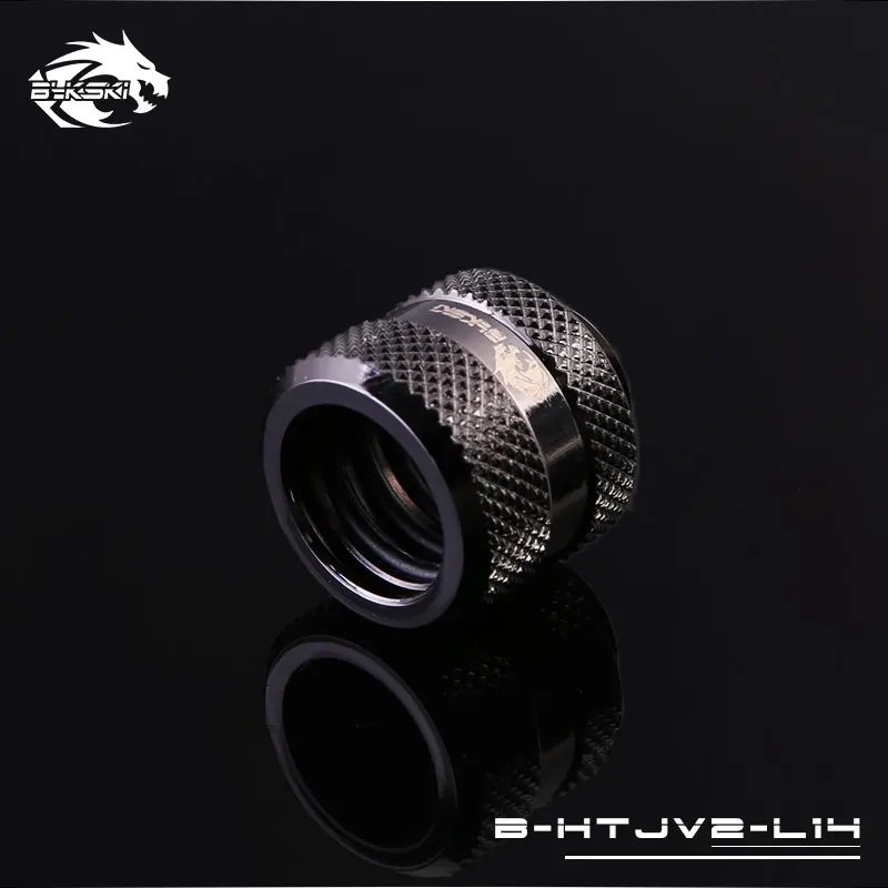 Bykski B-HTJV2-L14 14 мм неподвижно закрепленная жесткая трубка подсоединительный фитинг