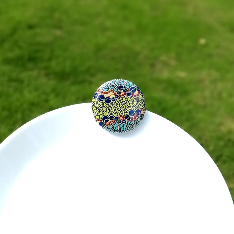 Nengdou T6 Yayoi Kusama Масляная Живопись брошь художник значки Классическая Брошь на