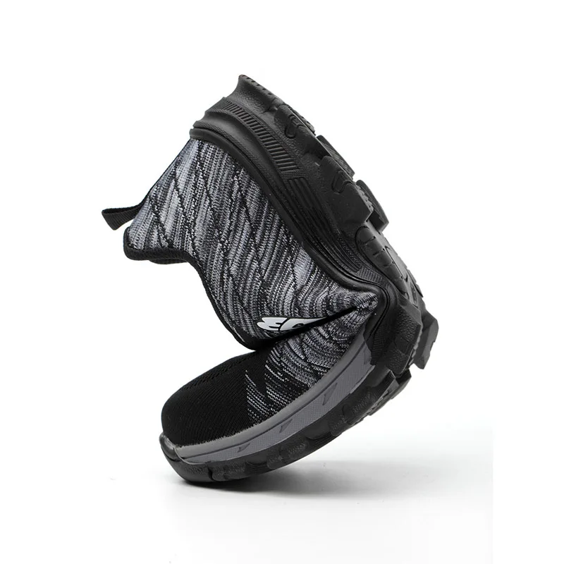 

2019 New Men Shoes Work Safety Boot Work Boot Breathable Men Sneakers Shoes Steel Toe Ankle Boots Anti-smashing Safety Shoes