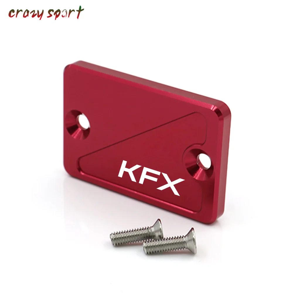 

Запчасти для мотоциклов KAWASAKI KFX250 KFX700 2004-2012 2011 KFX 250/700, передняя Крышка Резервуара тормозной жидкости с логотипом