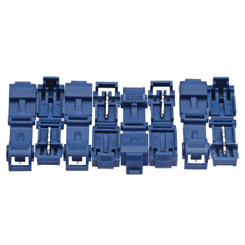 70pcs T-Tap Wire Connector and Quick Splice Nylon Fully Insulated Spade Electrical Terminal Assortment Kit | Обустройство дома
