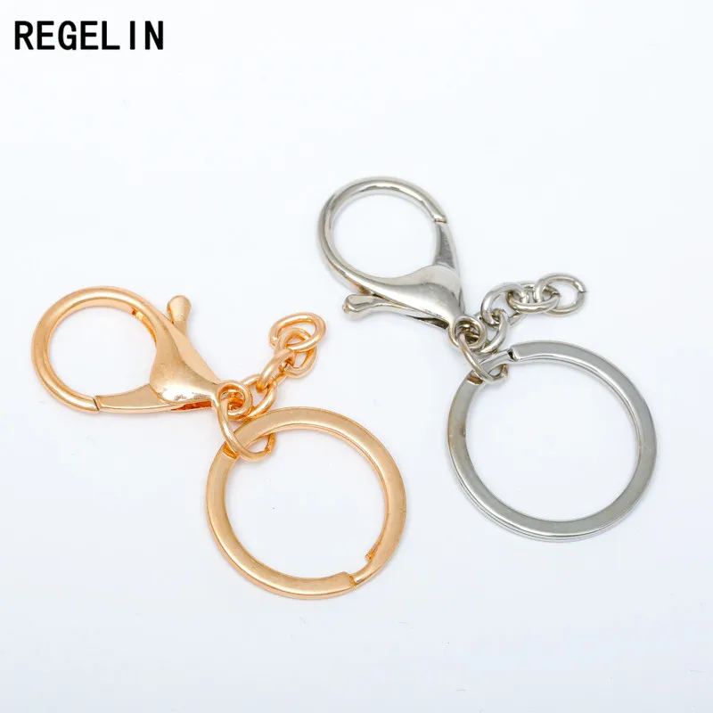 REGELIN брелоки с золотым/серебряным покрытием застежки карабины крючки для DIY