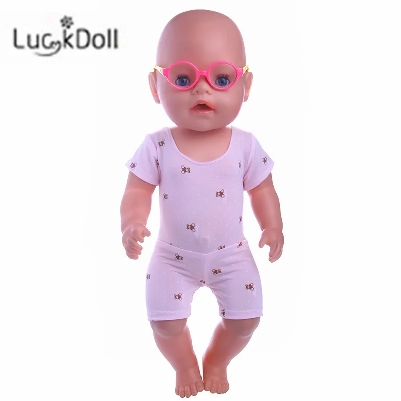 Luckdoll Весна и лето Новые 10 цветов Солнцезащитные очки для 18 дюймов или 43 см кукла аксессуары