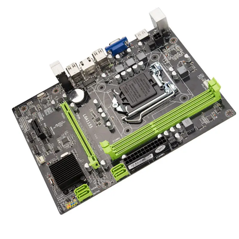 H61 настольная материнская плата Lga1155 M Atx для Core I3 I5 I7 Cpu поддержка Ddr3 памяти с 4