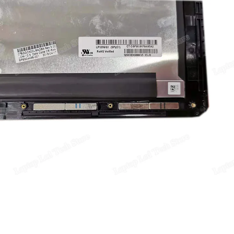 Для HP Pro Slate 12 ЖК-экран LP123WQ1-SPC1 для 3 Elite X2 1012 G2 LCD + сенсорный экран дигитайзер |