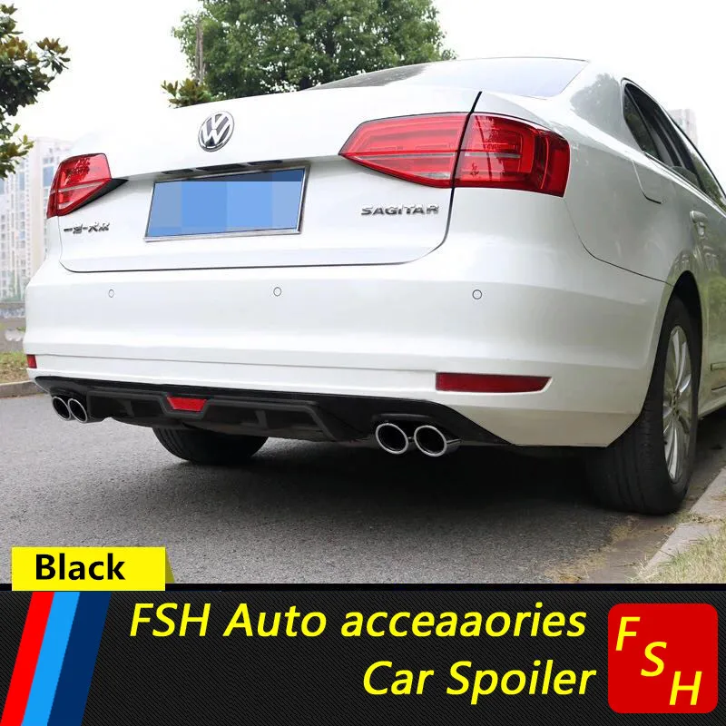 Для Jetta Задний Спойлер ABS задний бампер диффузор защитные бамперы для VW Body kit