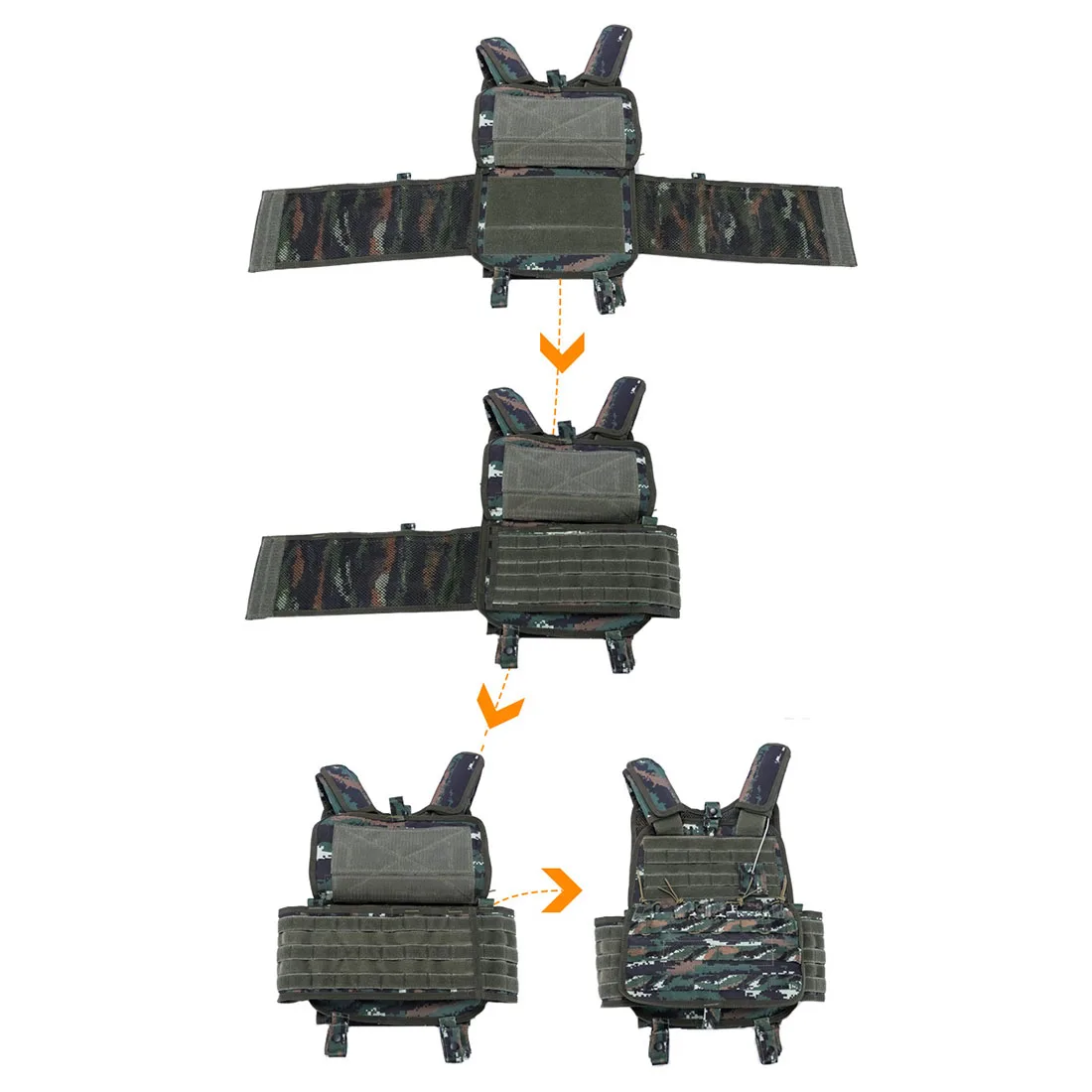 15 шт. тактический нейлоновый жилет для охоты|Охотничьи жилеты| |