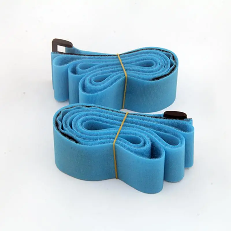 blue 2 шт., 5 см* 200 см, регулируемый нейлоновый багажный крючок для путешествий и кольцевая лента, багажный ремень для поперечной упаковки, багажный чемодан, защитные ремни - Цвет: blue