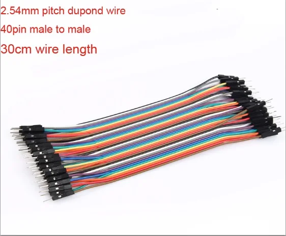 10 шт. 40-контактный кабель Dupont для Arduino 2 54 мм | Обустройство дома