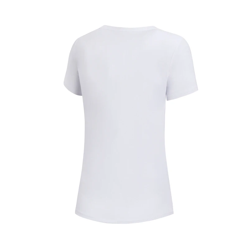 Li-Ning Women The Trend T-Shirts Regular Fit 100% Cotton Comfort Breathable LiNing li ning Sport Tees T-shirts AHSN452 WTS1441 | Спорт и