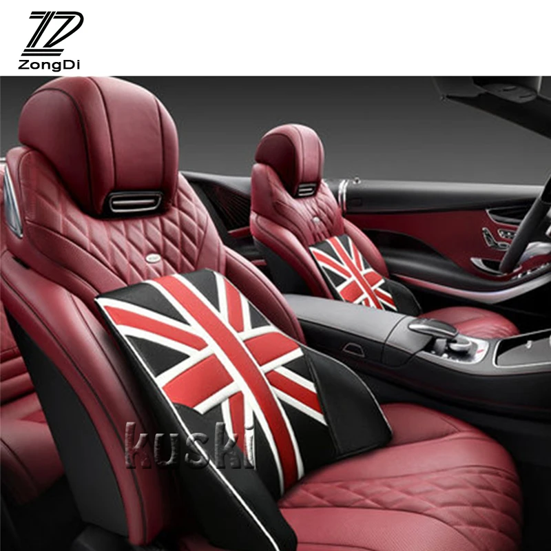 ZD 1 шт. комфортная Автомобильная подушка на талию для Peugeot 3008 308 207 407 Nissan Juke X Trail Hyundai