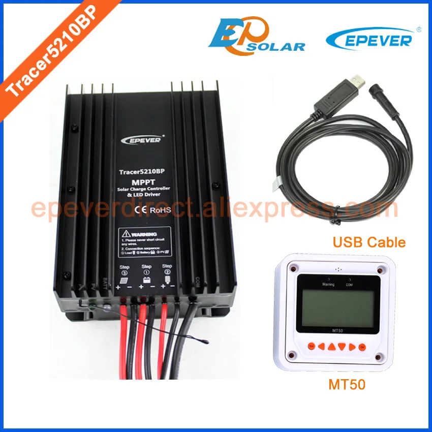 Солнечная батарея EPEVER brand Tracer5210BP + регулятор mppt 20A 20amp для 24v 520w солнечной панели