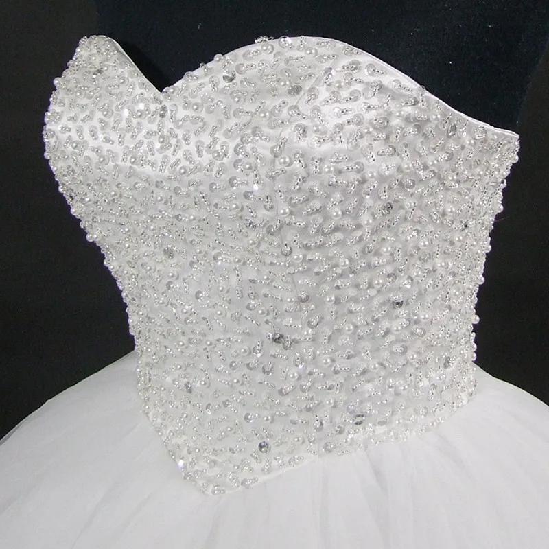 QQ Lover 2019 New Sparkling Ball Gown Wedding Dress Custom-Made Plus Size Vestido De Noiva Bride | Свадьбы и торжества