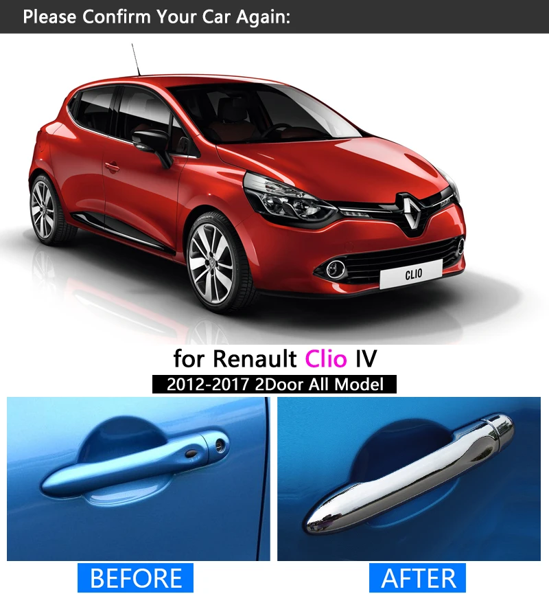 Хромированная крышка ручки двери Накладка для Renault Latitude Samsung SM5 Fluence SM3 L38 2009 2017