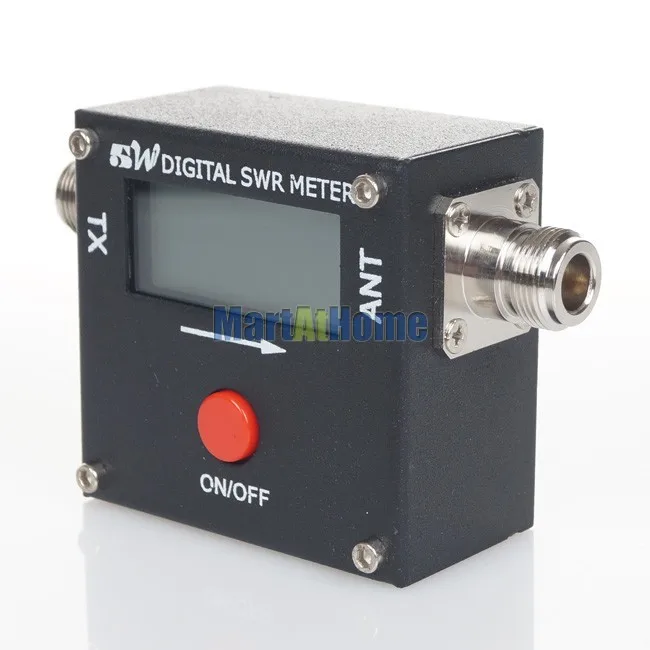 10 шт. REDOT 1051A 1050A VHF UHF Цифровой мини счетчик SWR для двухсторонней радиопередачи Mobile #