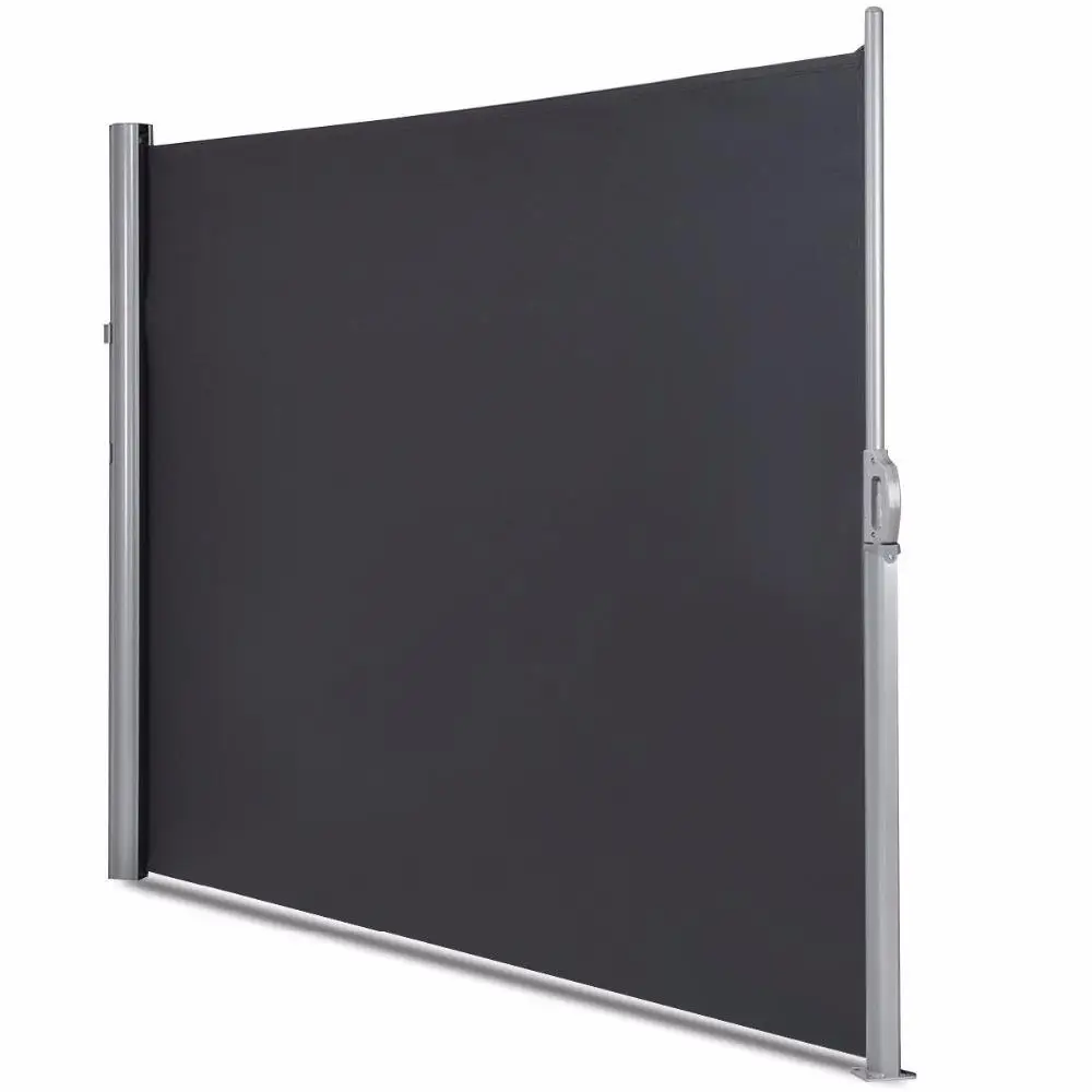 Giantex 118 5 &quotx 63&quot H Патио выдвижной складной боковой тент экран разделитель