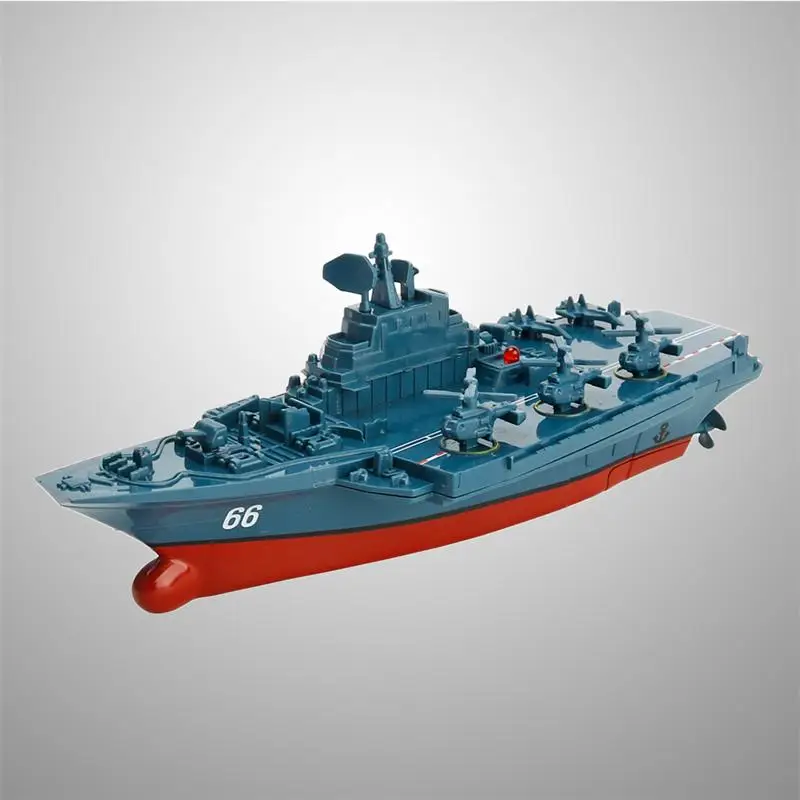 2,4 ГГц. Детская водная игрушка с дистанционным управлением корабль авианосец военный Рафинированный лодка модель RC лодки