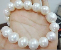 fine jewelry free shipping huge 1812 15mm natural australian south sea genuine white nuclear pearl necklace
