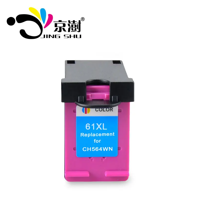 Jingshu совместимый цветной чернильный картридж 61XL для HP Deskjet 1000 1050 2000 2050 2510 2540 3050 3510