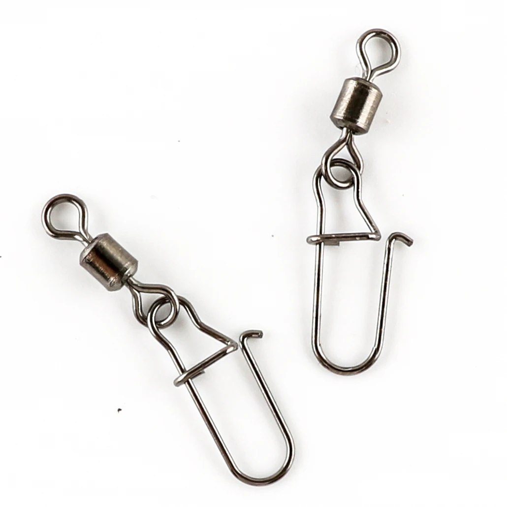 Рыболовные Вертлюги 200 шт./лот из нержавеющей стали Размер 14 2 # MS + ZQ вертлюг с