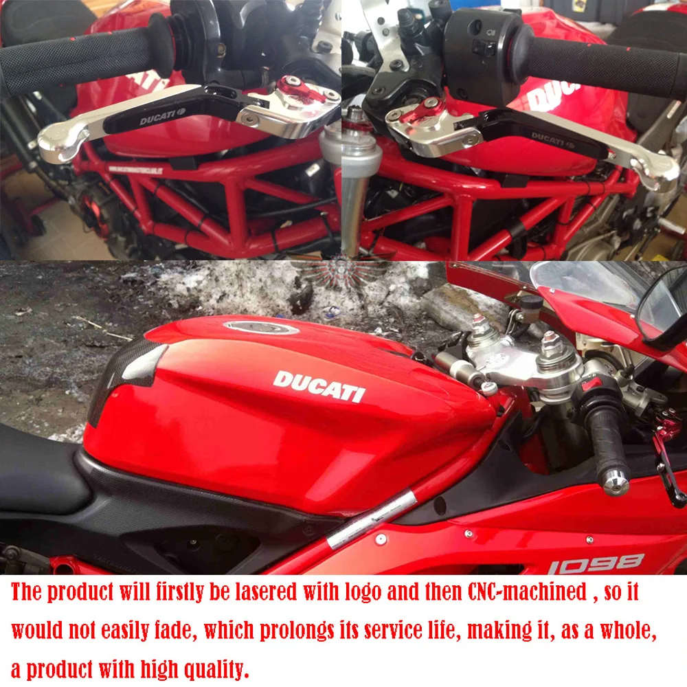 Для Ducati 1199 899 1299 959 1198 848 1200 999/S/R 749/S/R S4RS мотоциклетные Складные Выдвижные рычаги