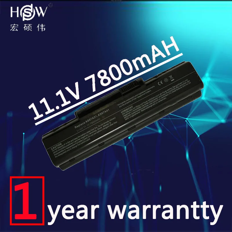HSW 7800 мАч Аккумулятор для ноутбука ACER Aspire 4736 г 4736Z 4736ZG 4740 4920 4925 4930 4935 4937 5235|battery for acer