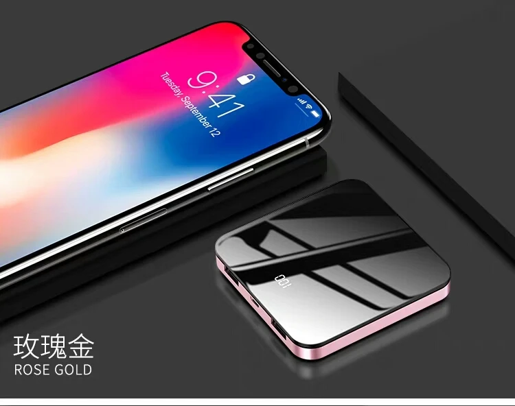 Mi ni power Bank 10000 мАч для iPhone X Xs Max портативный внешний аккумулятор power bank для samsung HUAWEI S9 S8 Note9 Xiaomi mi 9