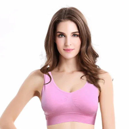 Хлопок Hallow Йога бюстгальтер Топы корректирующие пикантные Для женщин