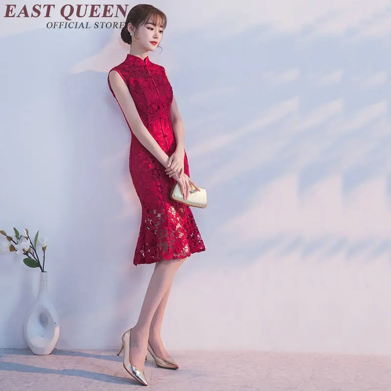 Новое поступление китайское платье qipao без рукавов в восточном стиле элегантное