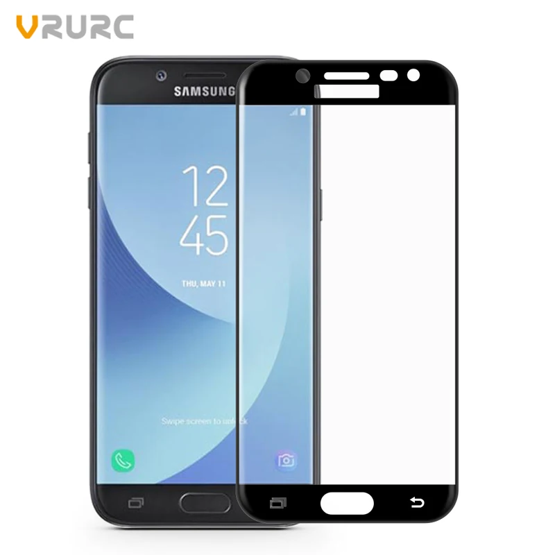 Vrurc Экран протектор для Samsung Galaxy J5 2017 j530 j530f закаленное Стекло 5D полное покрытие