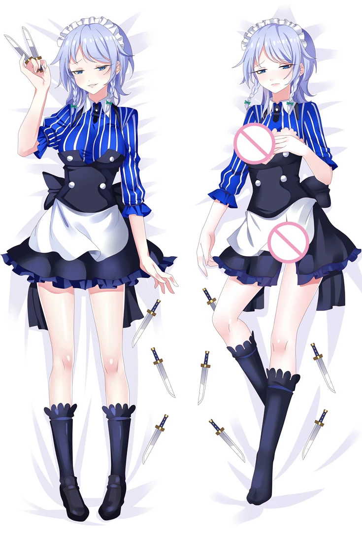 Обновление октября японского аниме TouHou Project Nazrin & Cirno otaku Dakimakura наволочка для тела