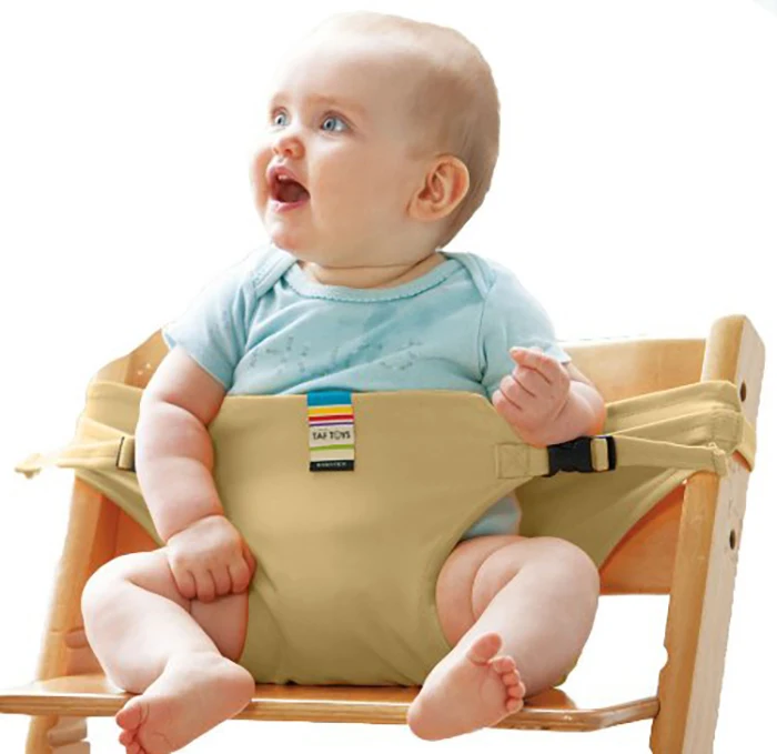 Портативное кресло для обеденного обеда ремень безопасности детского кормления - Фото №1