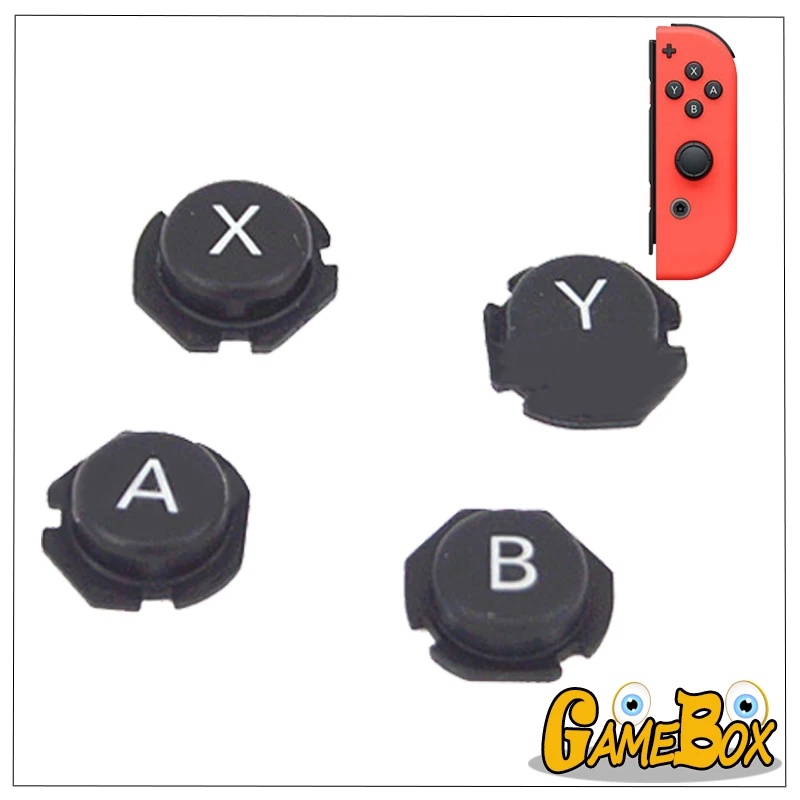 Оригинальная направляющая клавиши ABXY для Nintendo Switch Joy Con Кнопка замены игрового