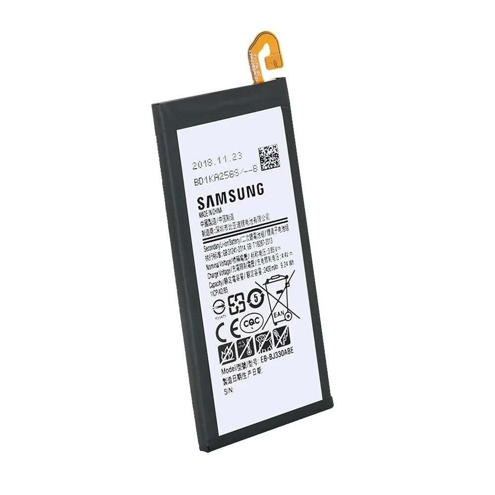 20 шт. оригинальные батареи EB-BJ330ABE для Samsung Galaxy J3 2017 SM-J330 J3300 встроенный Акку 2400 мАч