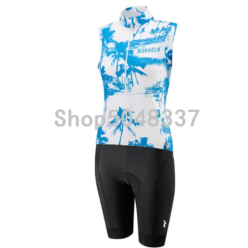 2019 Morvelo триатлонный костюм женский без рукавов Трикотажный жилет Skinsuit комбинезон