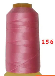 Pink 900 метров, 0,38 мм высокая прочность полиэстер синий швейные нитки подходит для холст/кожа/диван - Цвет: Pink