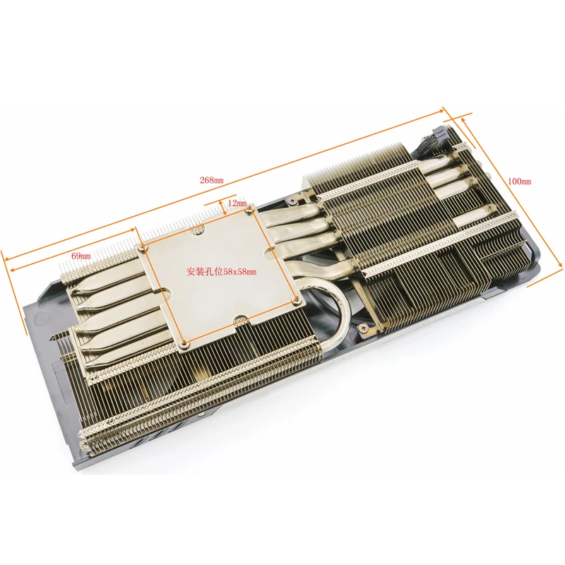 Kuhlkorper fur grafikkarte EVGA GeForce GTX 780 классификатор mit Rahmen Kompatibel GTX780/GTX780Ti/GTX TITAN