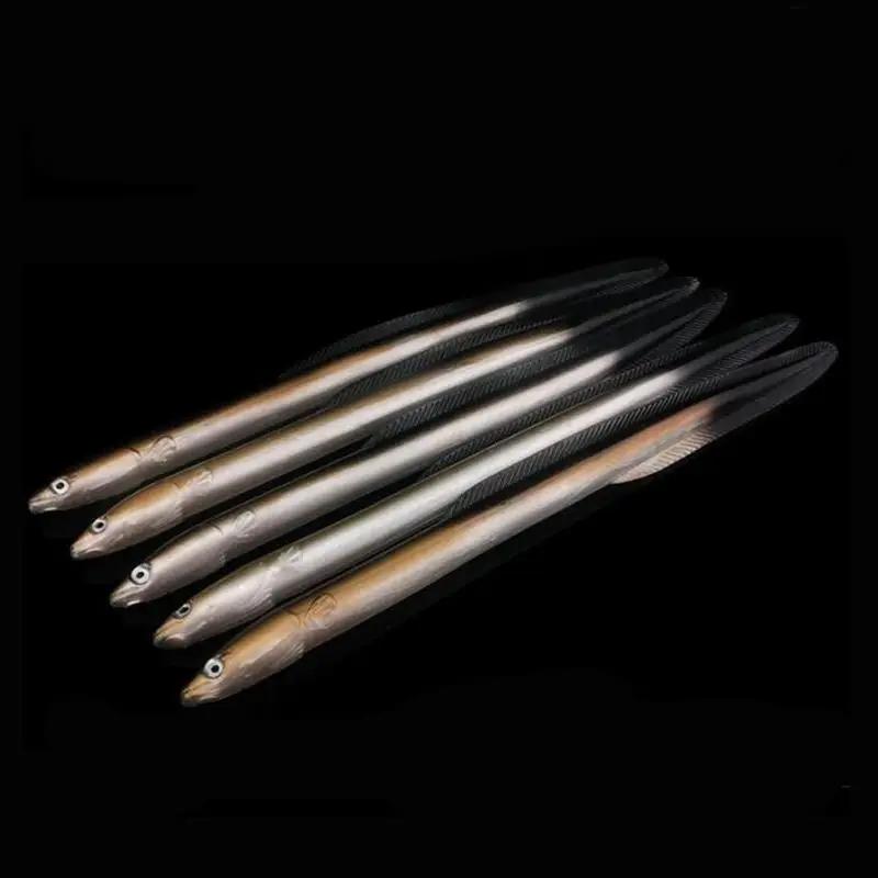 30 см рыболовные приманки из ПВХ для соленой воды мягкие угрей приманка ловли