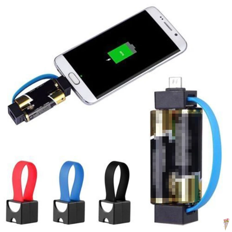 1 шт. мини внешний портативный Micro USB аккумулятор чехол для Samsung HTC Android Power Bank Case