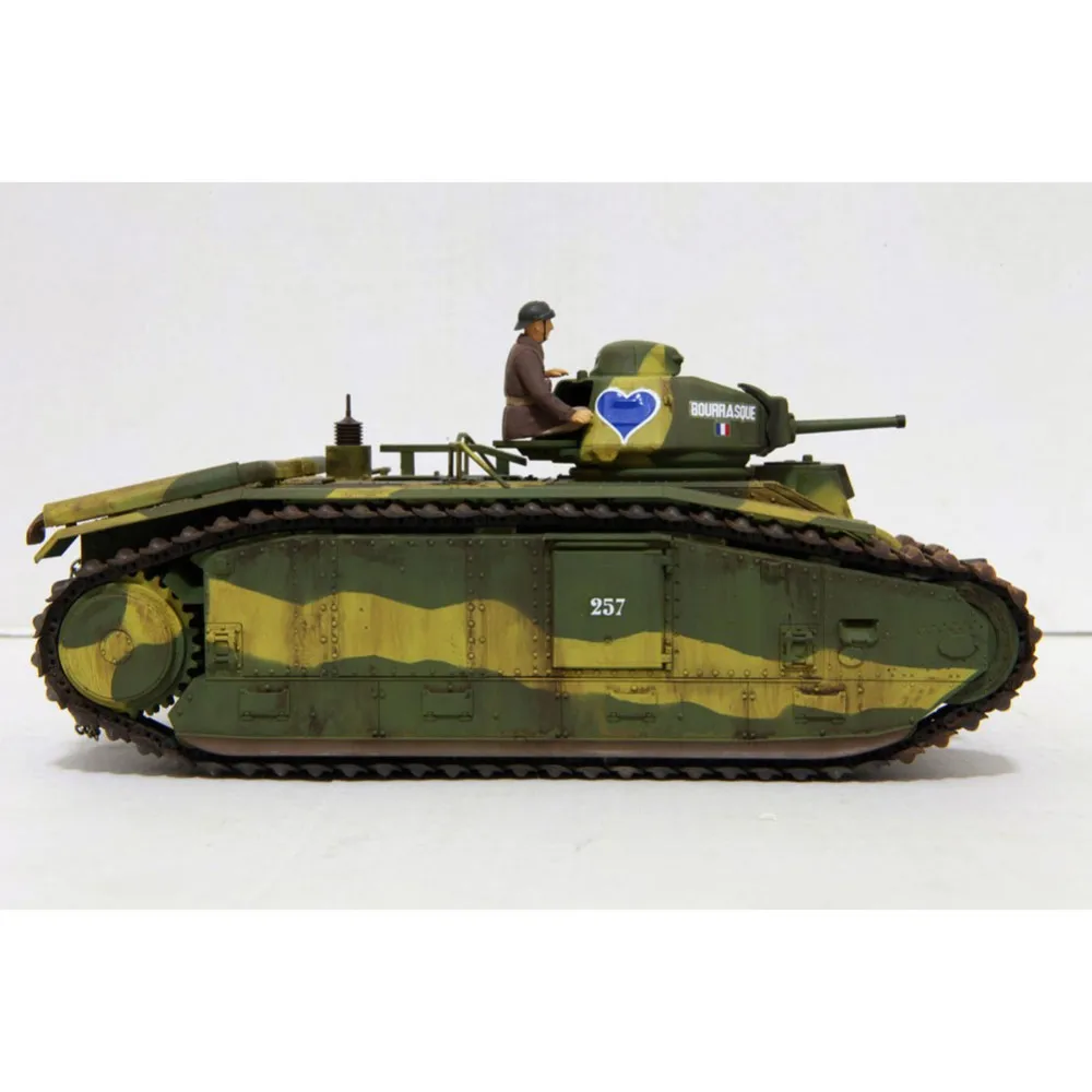 Tamiya 35282 1/35 французский боевой танк B1 бис Военная сборка AFV модель строительные