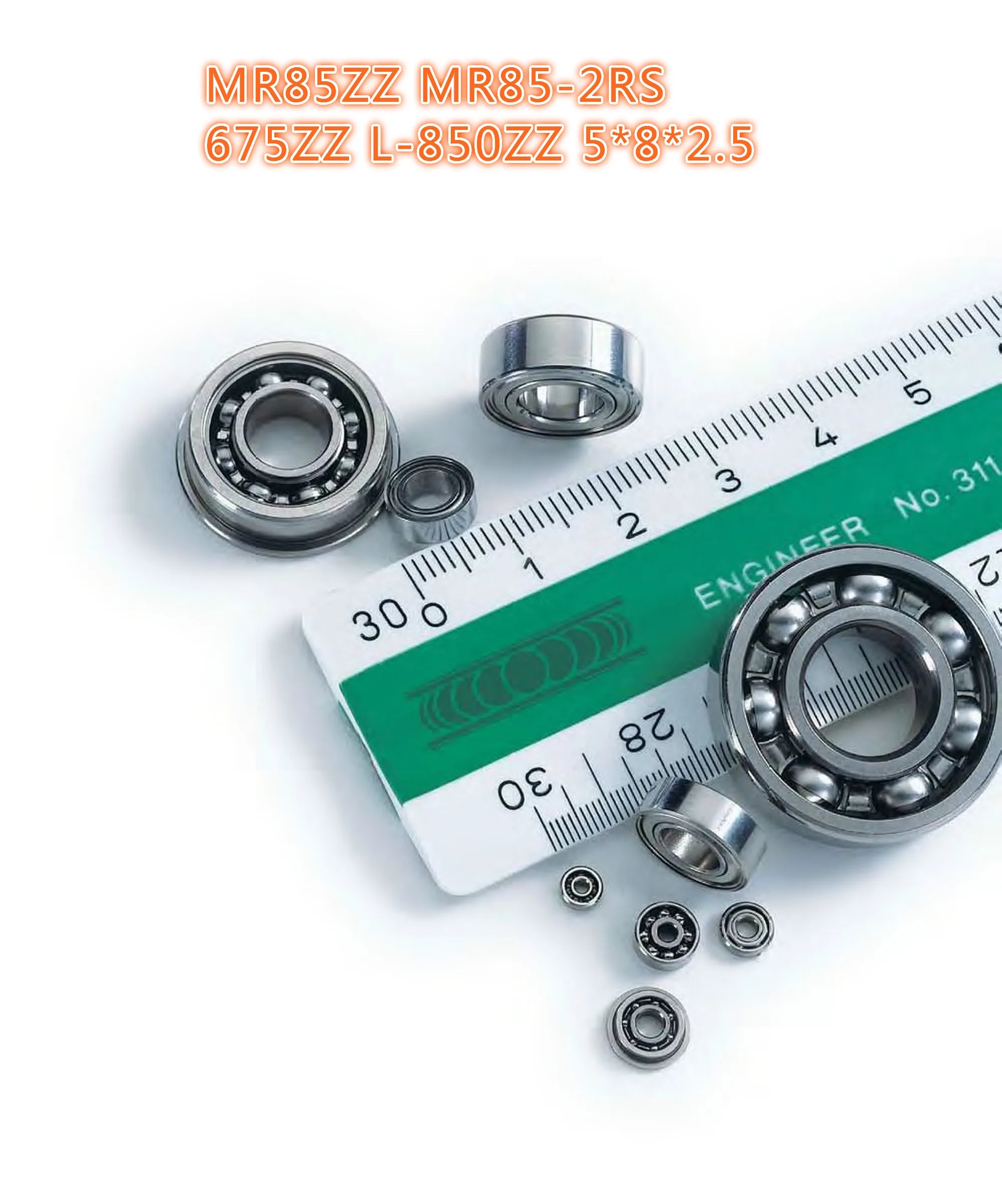 

Миниатюрный подшипник MR85ZZ MR85-2RS 675ZZ L-850ZZ 5/8/2,5, подшипники для tranmition jmc, 5 шт.