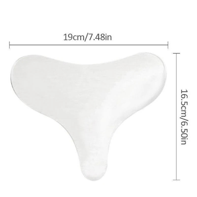 Anti Aging Breast Lifting Chest Patch Flesh Reusable Anti Wrinkle Chest Pad Silicone Transparent Removal Patch Face Skin Care