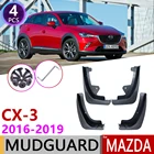Передний задний брызговик для Mazda CX-3 2016  2019 CX3 CX 3 Брызговики щитка аксессуары для брызговиков 2017 2018