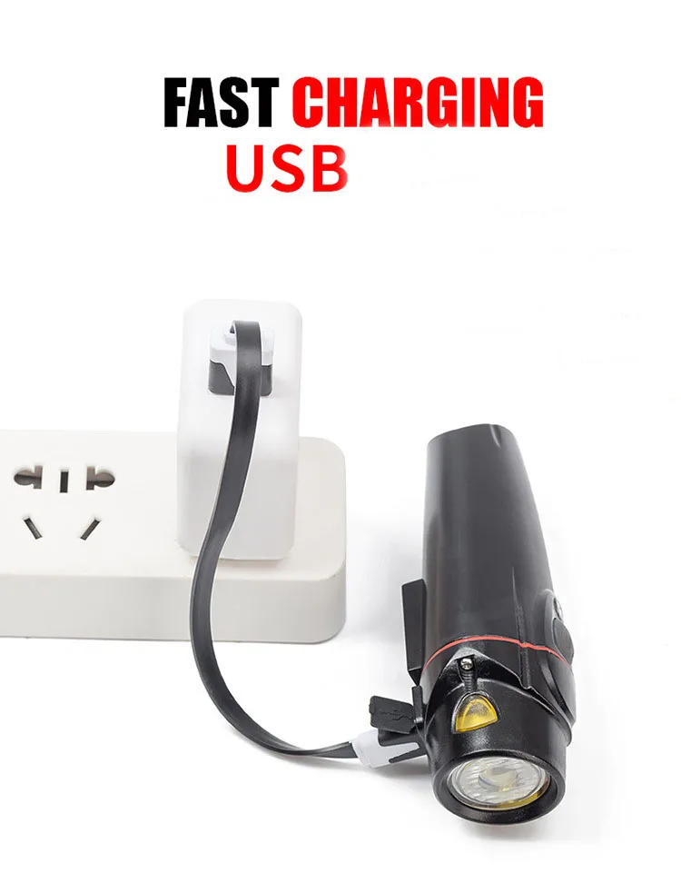 Велосипедный яркий светильник usb велосипедный светильник 2200 мАч велосипедный светильник водонепроницаемый фонарь велосипедный головной светильник